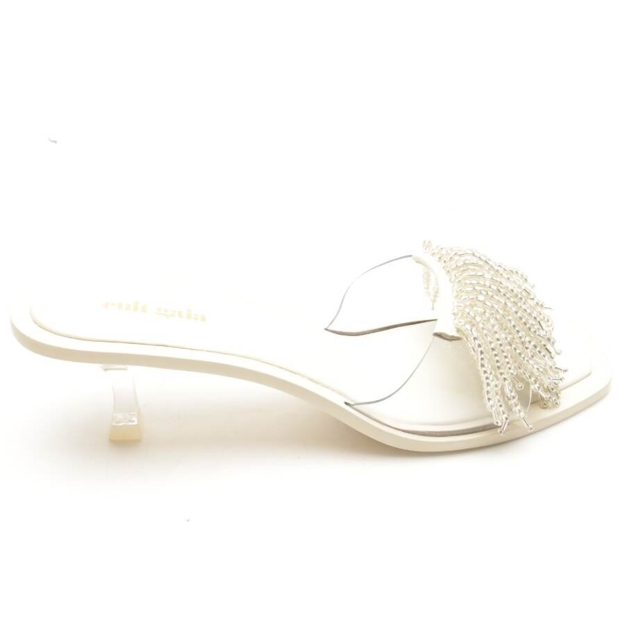 Image 1 of Heeled Sandals EUR 36.5 White in color White | Vite EnVogue