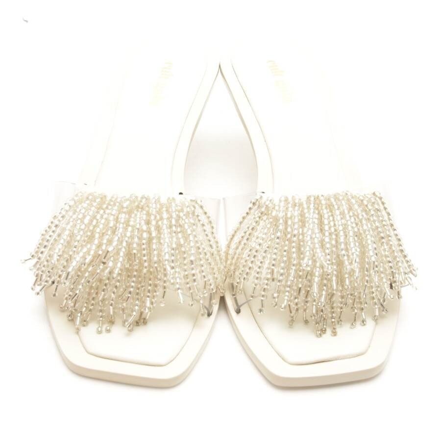 Image 2 of Heeled Sandals EUR 36 White in color White | Vite EnVogue