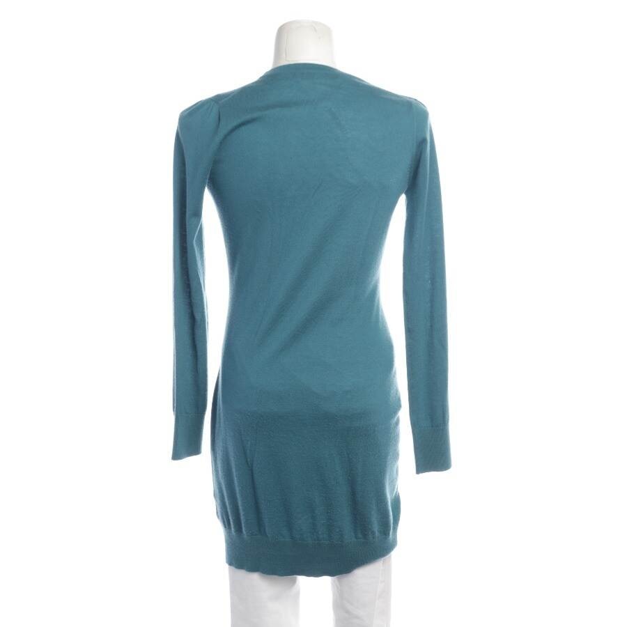 Image 2 of Cashmere Cardigan M Turquoise in color Blue | Vite EnVogue