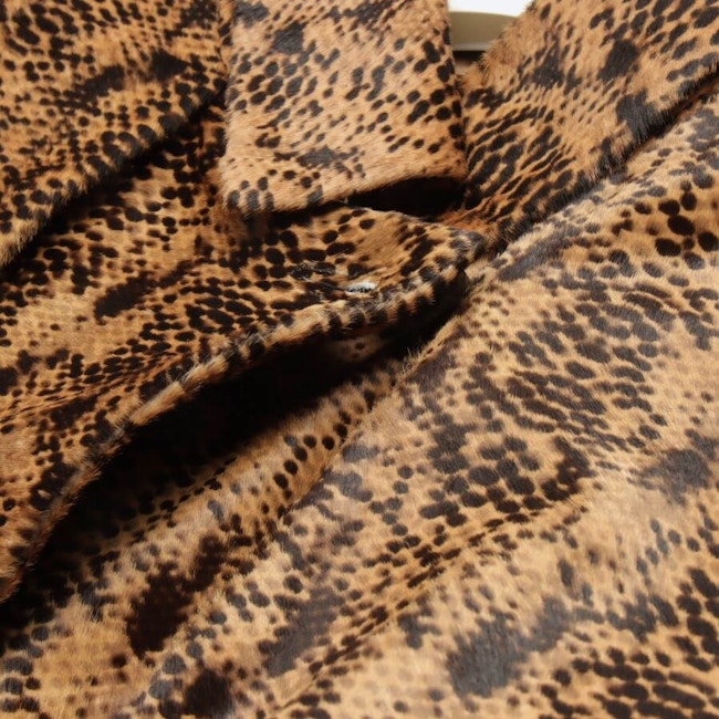 Image 3 of Leather Coat 34 Camel in color Brown | Vite EnVogue