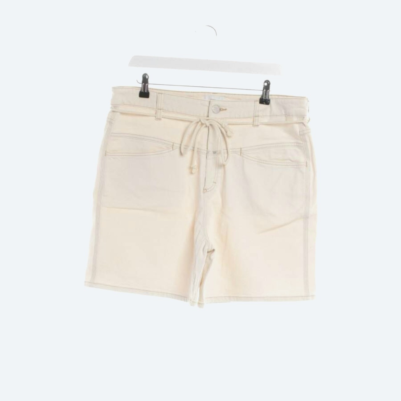 Image 1 of Shorts W29 Beige in color White | Vite EnVogue