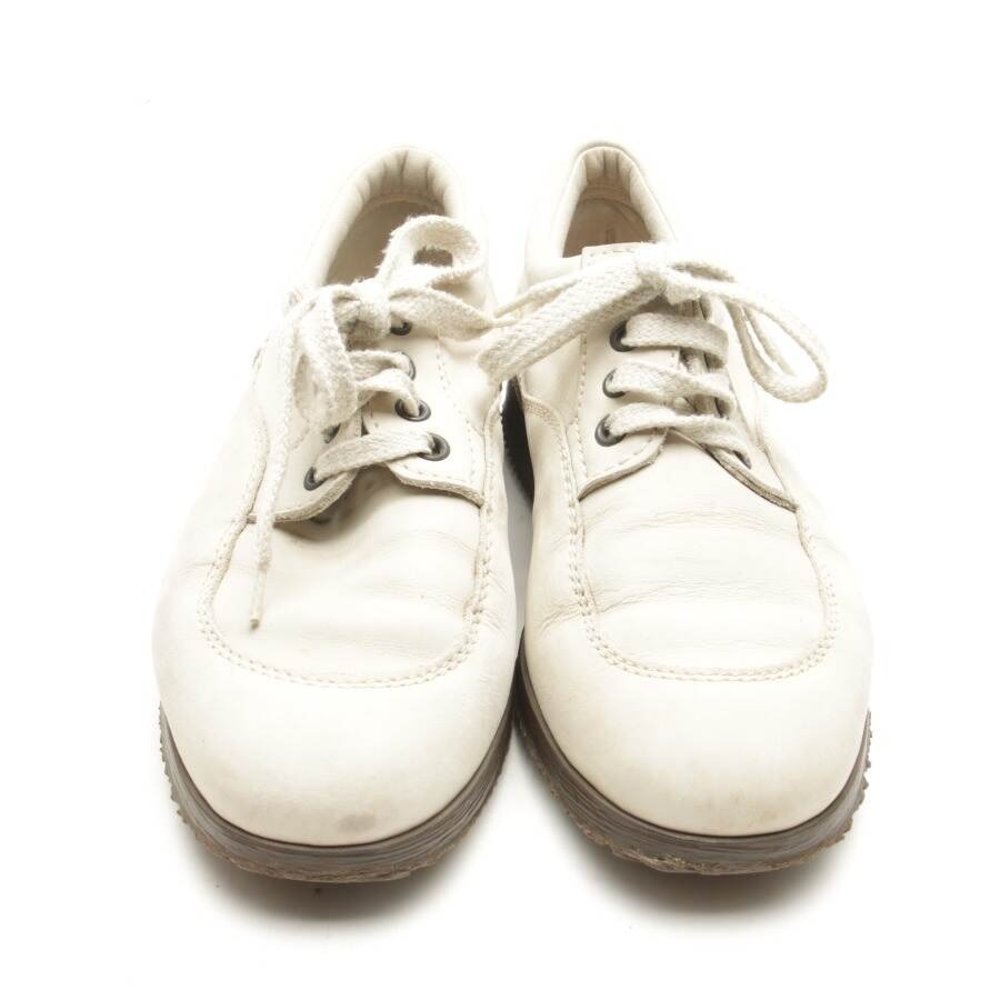 Image 2 of Lace-Up Shoes EUR 36 Beige in color White | Vite EnVogue