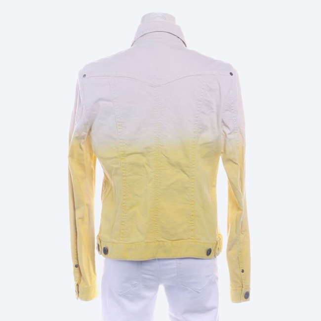 Image 2 of Jeans Jacket 42 Beige in color White | Vite EnVogue