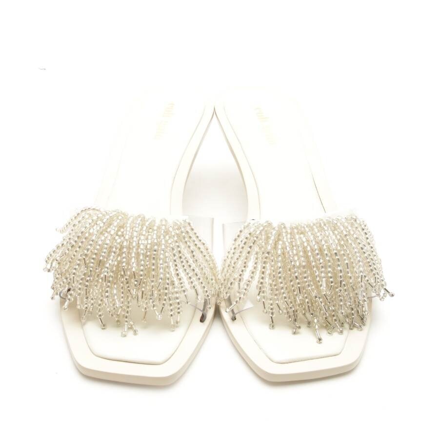 Image 2 of Heeled Sandals EUR 39 White in color White | Vite EnVogue