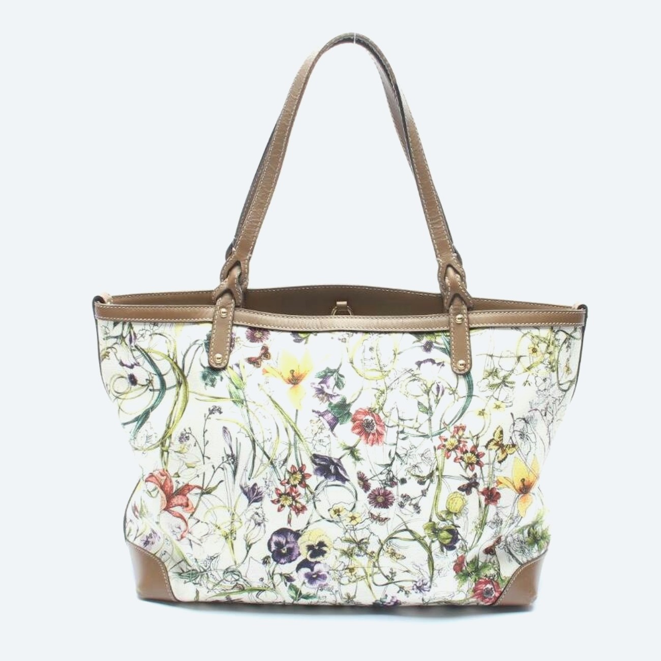 Image 1 of Flora Craft Tote Shoulder Bag Multicolored in color Multicolored | Vite EnVogue