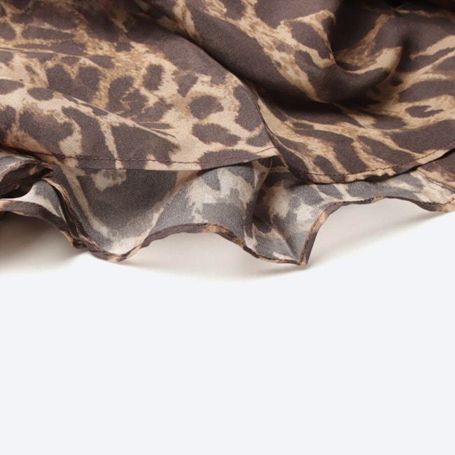 Image 4 of Silk Dress XS Dark Brown in color Brown | Vite EnVogue