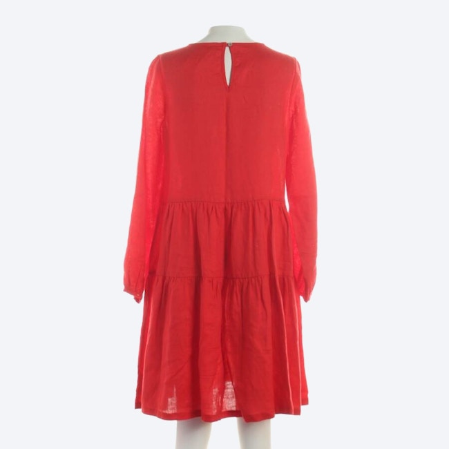Image 2 of Linen Dress XS Red in color Red | Vite EnVogue