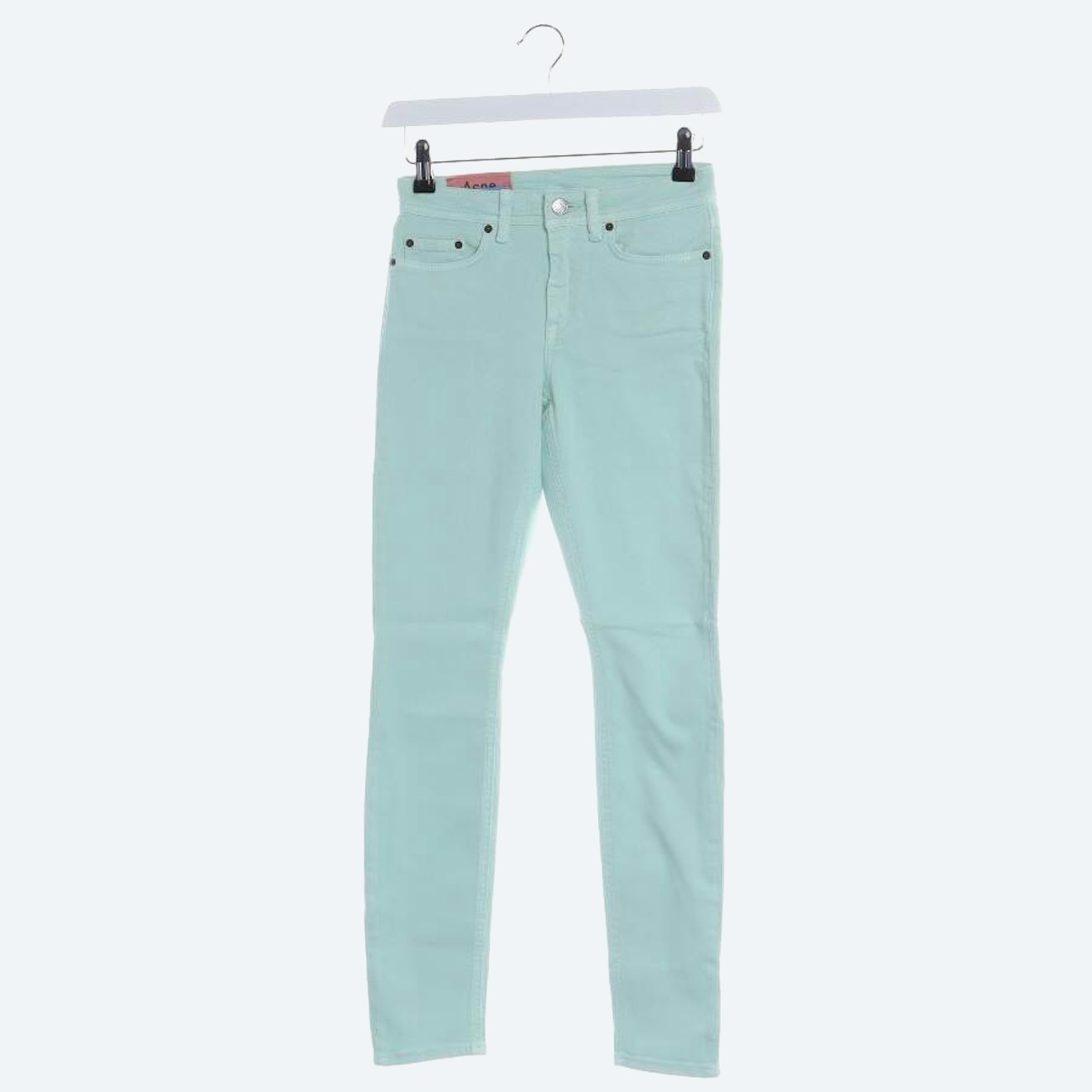Image 1 of Jeans Slim Fit W25 Green in color Green | Vite EnVogue