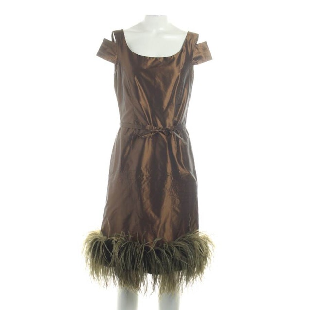Image 1 of Silk Dress 36 Brown | Vite EnVogue