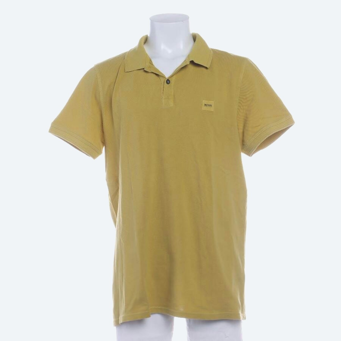 Image 1 of Polo Shirt 2XL Mustard Yellow in color Yellow | Vite EnVogue