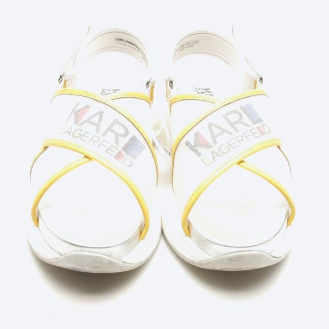 Image 2 of Sandals EUR 39 Multicolored in color Multicolored | Vite EnVogue