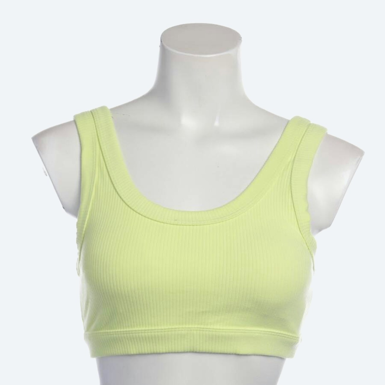 Image 1 of Sports Bra M Pastel Yellow in color Yellow | Vite EnVogue
