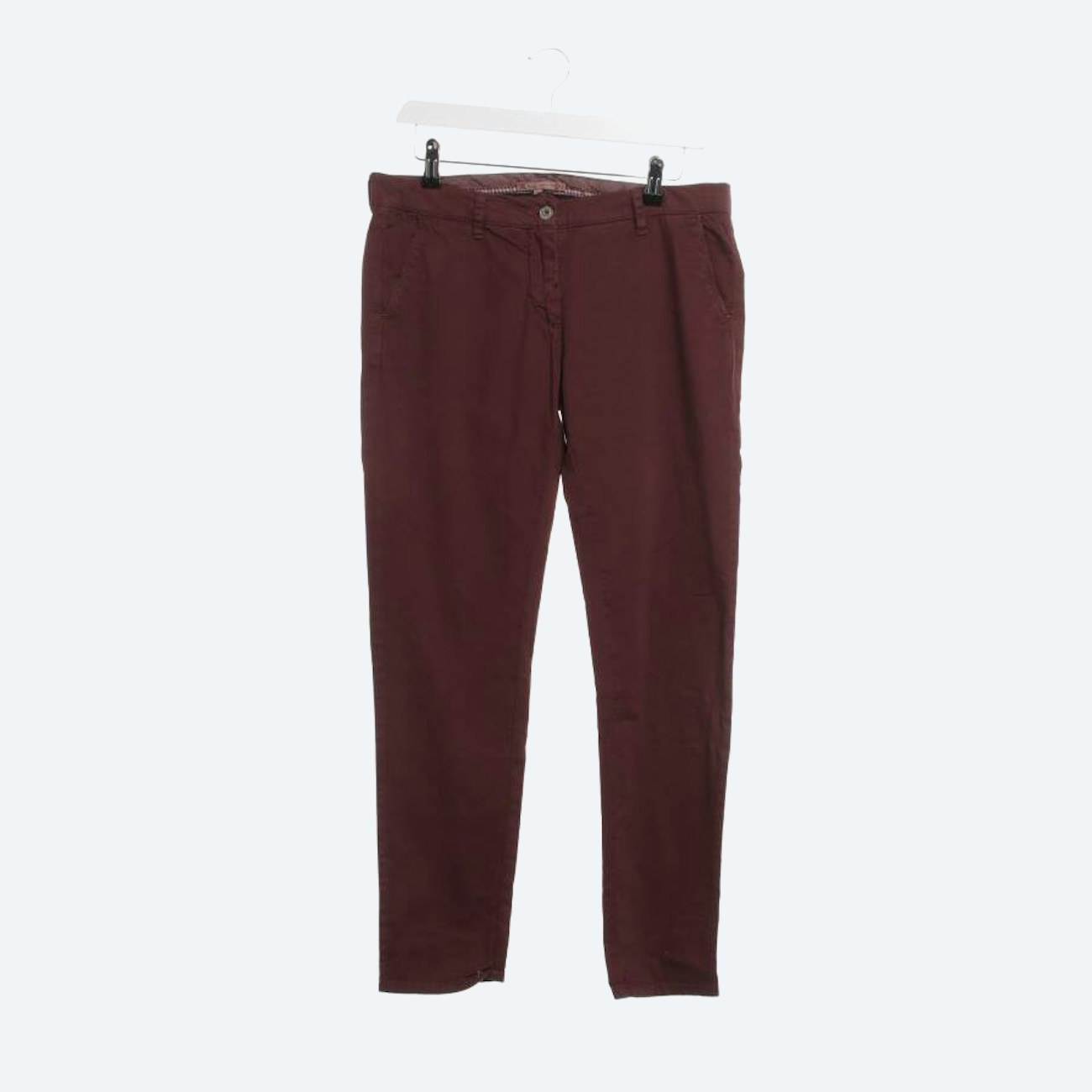 Image 1 of Trousers W28 Bordeaux in color Red | Vite EnVogue
