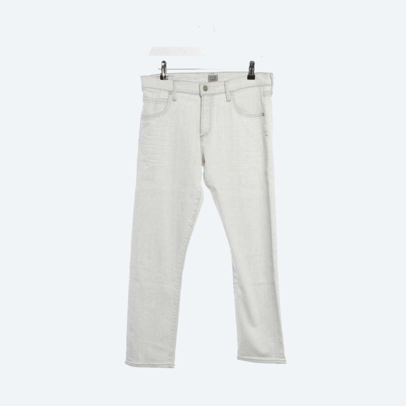 Bild 1 von Jeans Boyfriend W27 Hellgrau in Farbe Grau | Vite EnVogue
