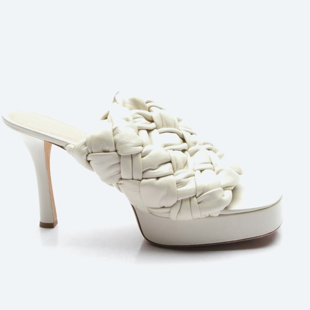 Image 1 of Heeled Sandals EUR 40 White in color White | Vite EnVogue