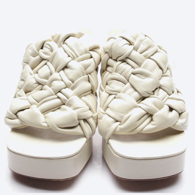 Image 2 of Heeled Sandals EUR 40 White in color White | Vite EnVogue