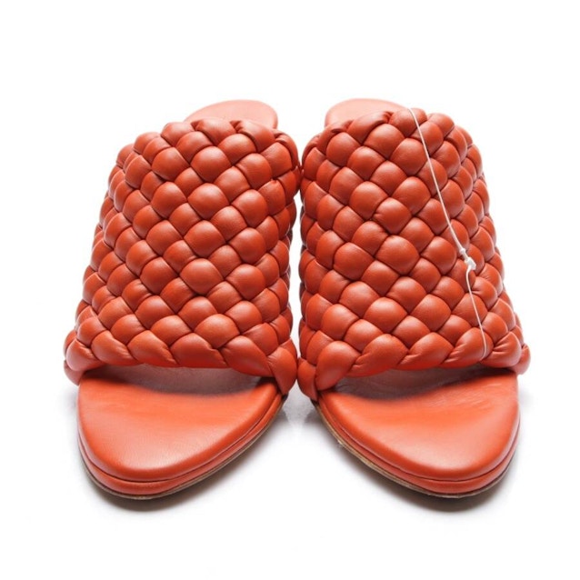 Heeled Sandals EUR 39.5 Dark Orange | Vite EnVogue