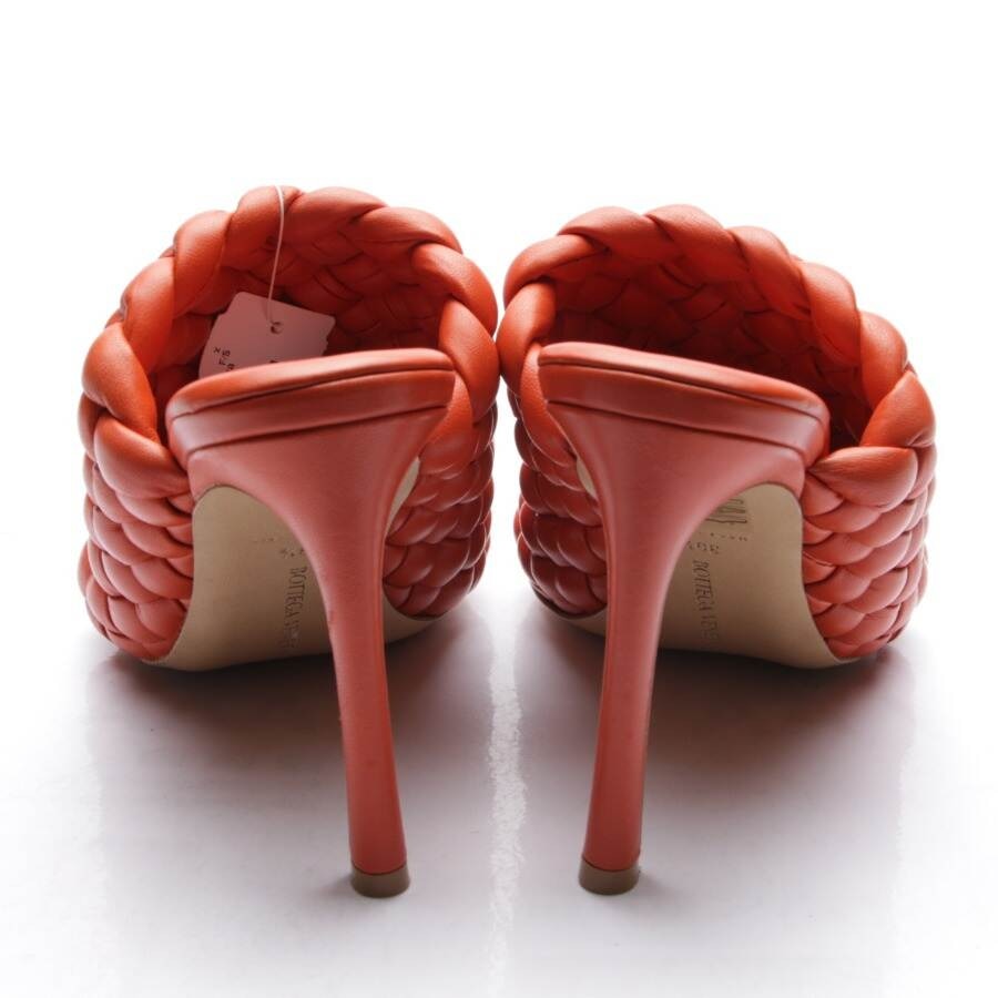 Image 3 of Heeled Sandals EUR 39.5 Dark Orange in color Orange | Vite EnVogue