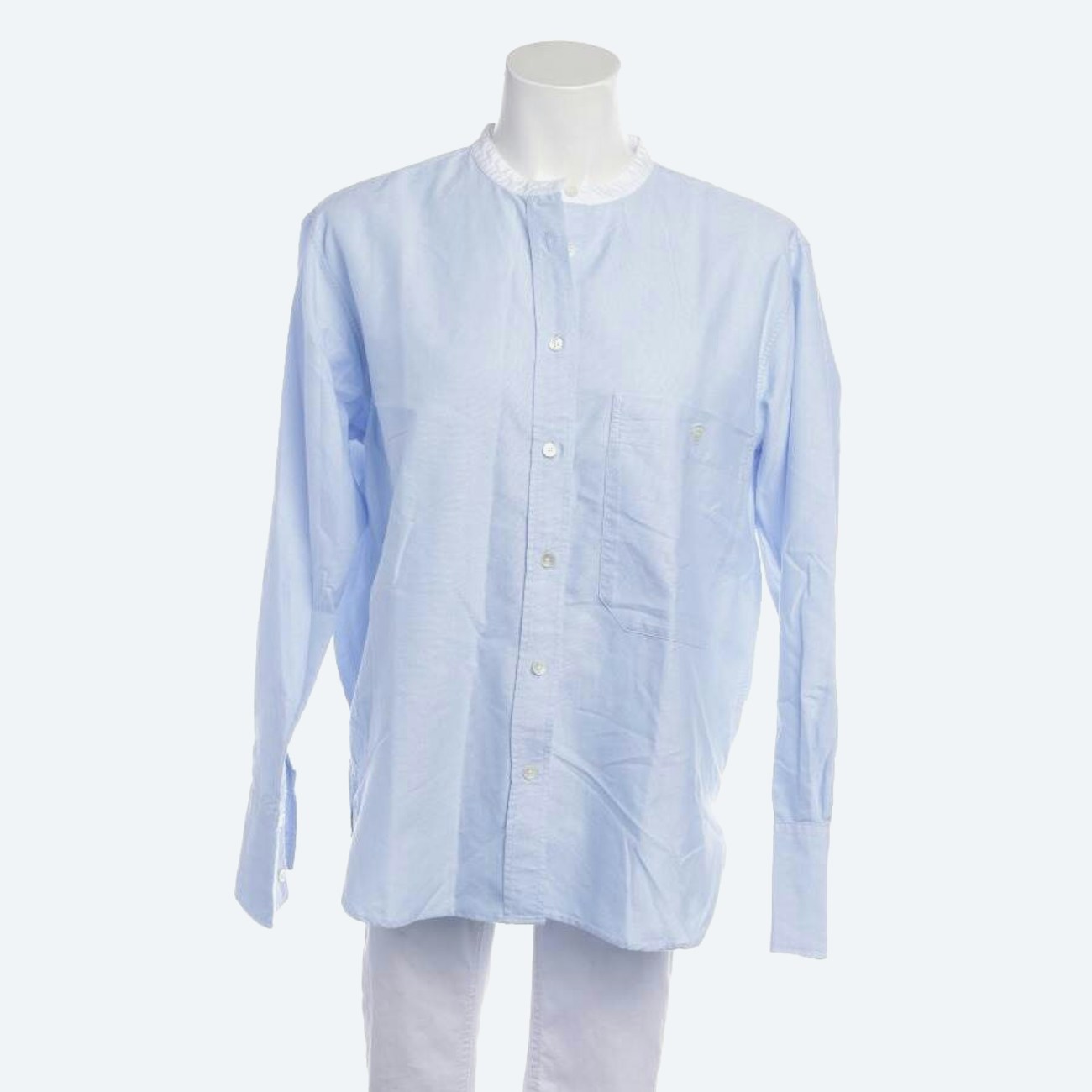 Image 1 of Shirt L Light Blue in color Blue | Vite EnVogue