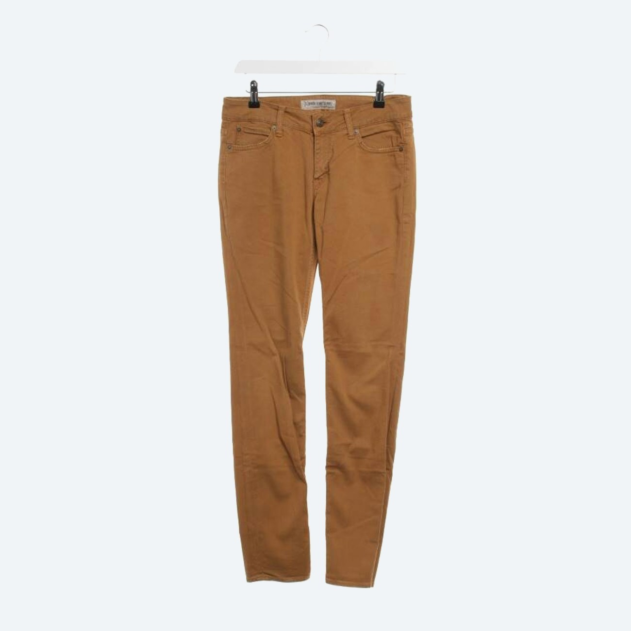 Image 1 of Jeans Skinny W29 Light Brown in color Brown | Vite EnVogue