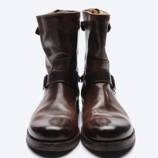 Image 2 of Ankle Boots EUR 44.5 Dark Brown in color Brown | Vite EnVogue