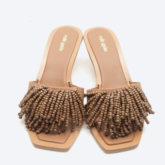 Image 2 of Heeled Sandals EUR 40.5 Brown in color Brown | Vite EnVogue