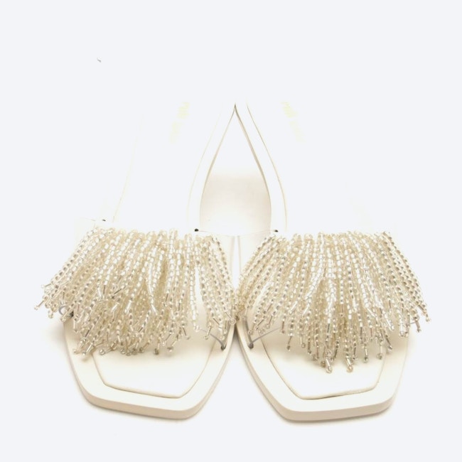 Image 2 of Heeled Sandals EUR 37 White in color White | Vite EnVogue