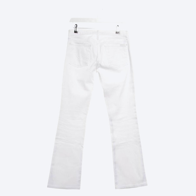 Image 2 of Jeans Bootcut W27 White in color White | Vite EnVogue