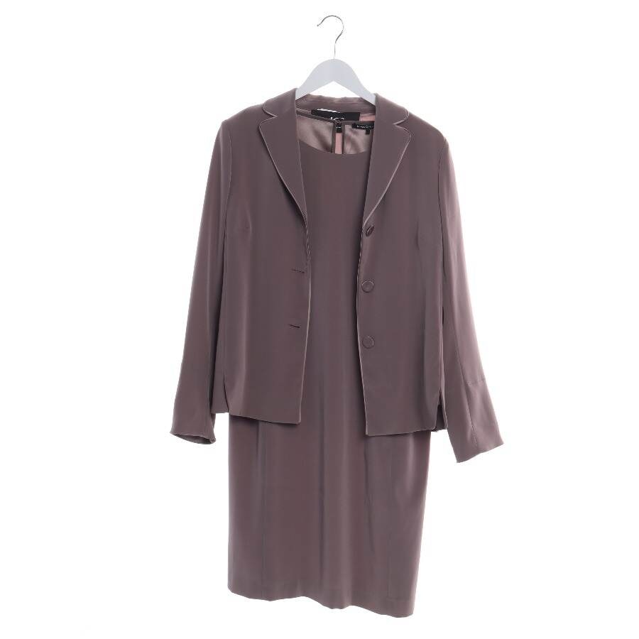 Image 1 of Dress with Jacket 36 Brown in color Brown | Vite EnVogue
