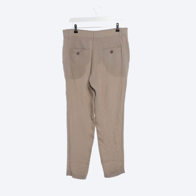 Image 2 of Silk Pants 36 Light Brown in color Brown | Vite EnVogue