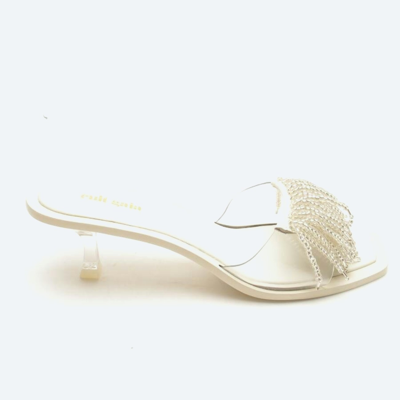 Image 1 of Heeled Sandals EUR38 White in color White | Vite EnVogue