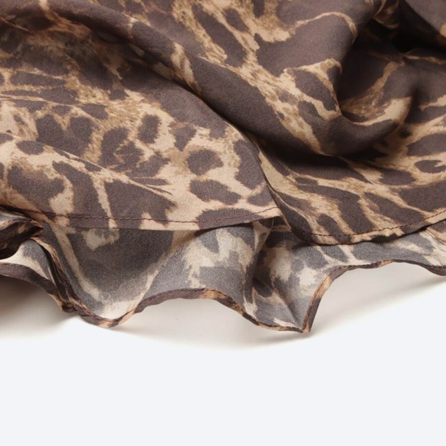 Image 4 of Silk Dress XS Dark Brown in color Brown | Vite EnVogue