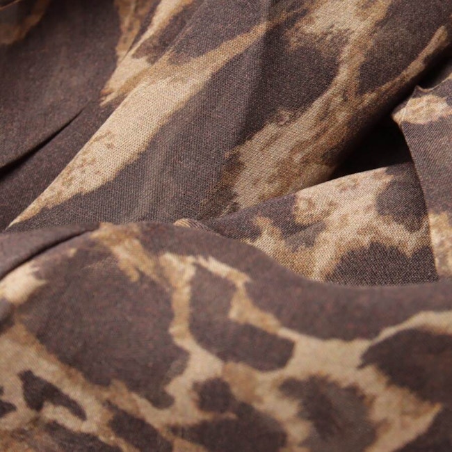 Image 3 of Silk Dress M Dark Brown in color Brown | Vite EnVogue