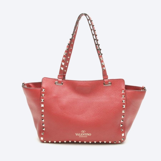 Image 2 of Rockstud Handbag Red in color Red | Vite EnVogue