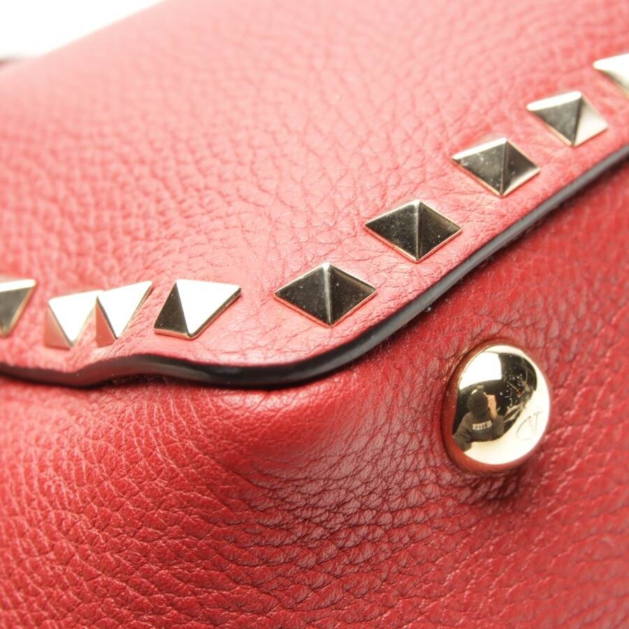 Image 7 of Rockstud Handbag Red in color Red | Vite EnVogue