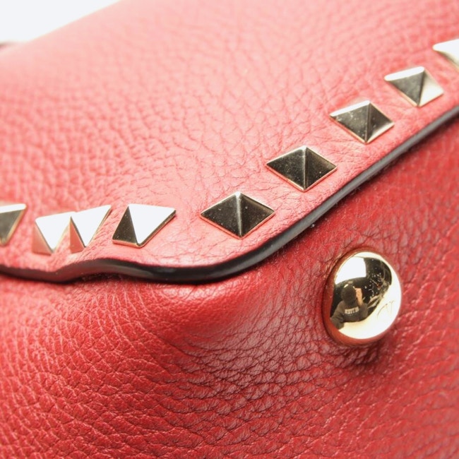 Image 7 of Rockstud Handbag Red in color Red | Vite EnVogue