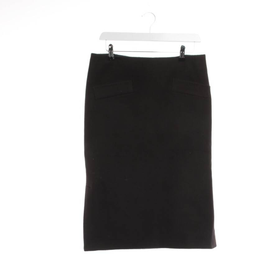 Image 1 of Wool Skirt 40 Dark Brown in color Brown | Vite EnVogue