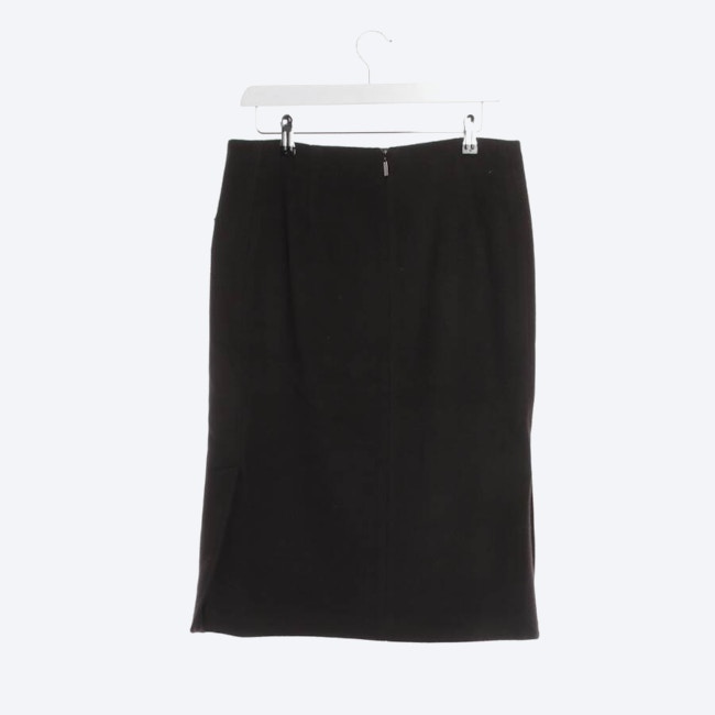 Image 2 of Wool Skirt 40 Dark Brown in color Brown | Vite EnVogue