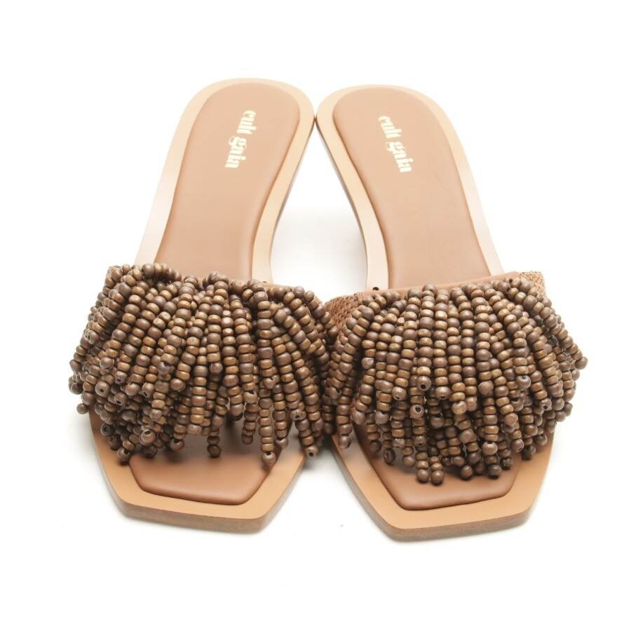 Image 2 of Heeled Sandals EUR 36 Brown in color Brown | Vite EnVogue