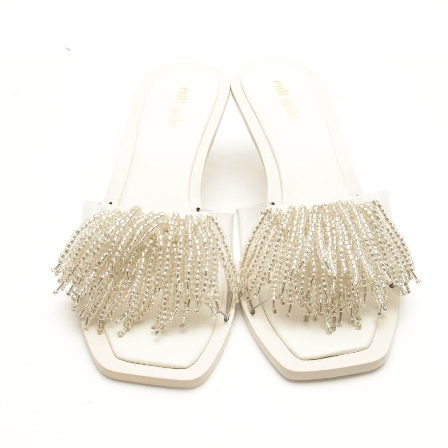 Image 2 of Heeled Sandals EUR 38.5 White in color White | Vite EnVogue