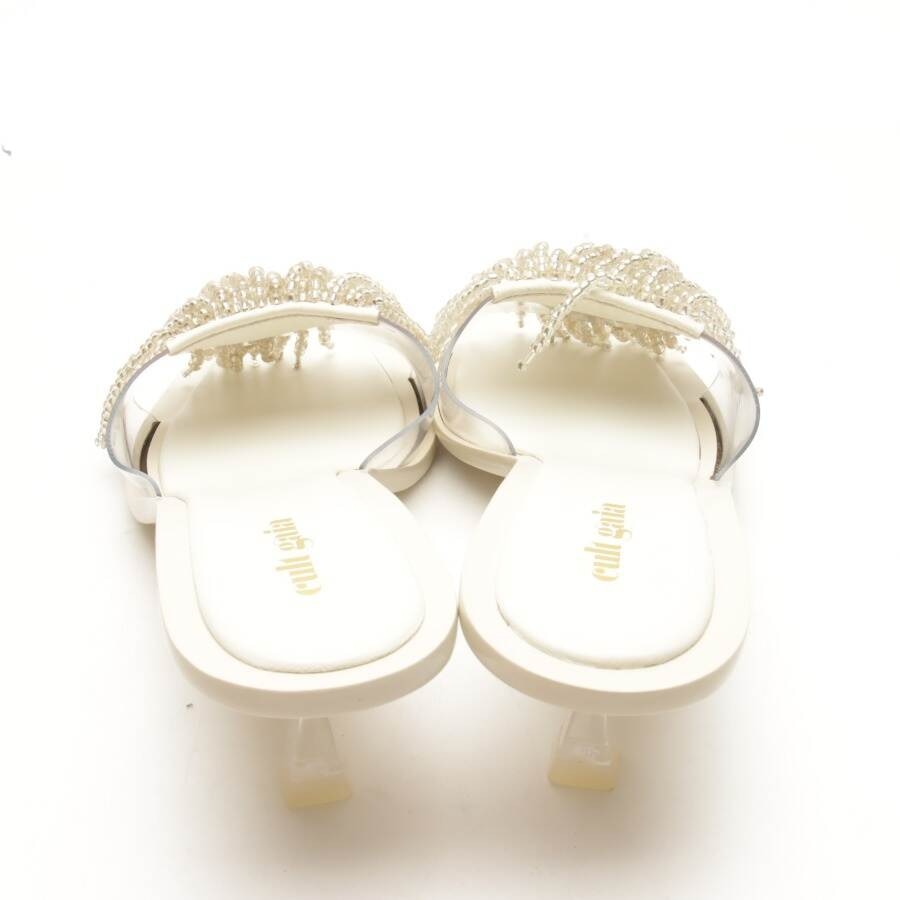 Image 3 of Heeled Sandals EUR 38.5 White in color White | Vite EnVogue