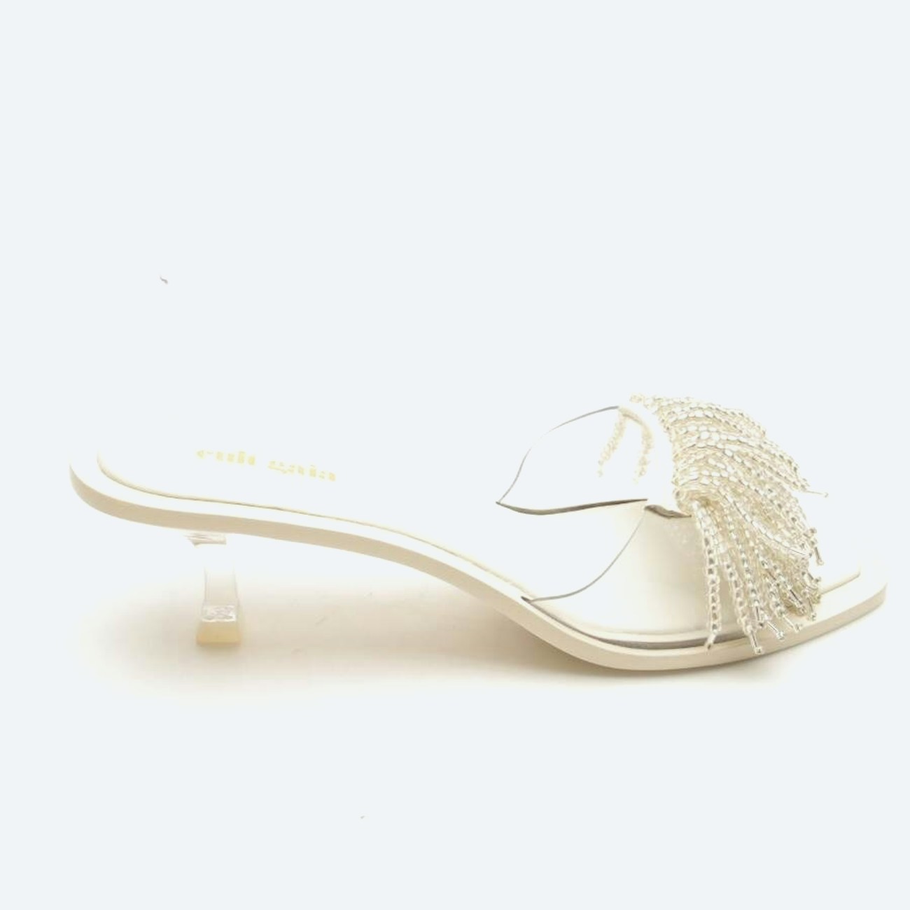 Image 1 of Heeled Sandals EUR 35.5 White in color White | Vite EnVogue