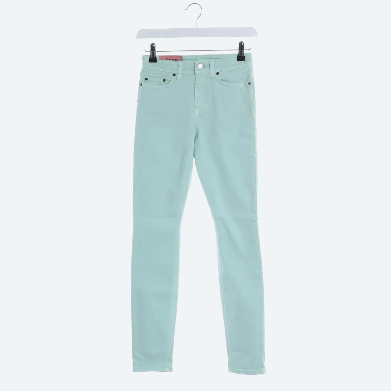 Image 1 of Jeans Slim Fit W24 Green in color Green | Vite EnVogue