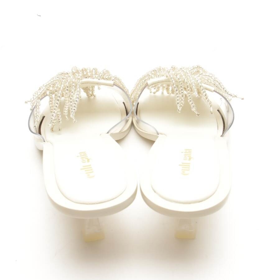 Image 3 of Heeled Sandals EUR 39.5 White in color White | Vite EnVogue