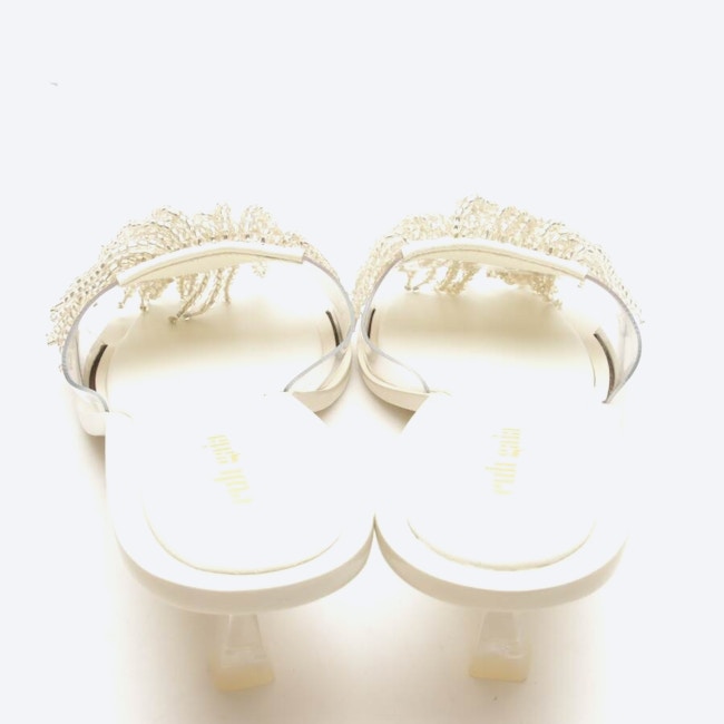 Image 4 of Heeled Sandals EUR 40 White in color White | Vite EnVogue
