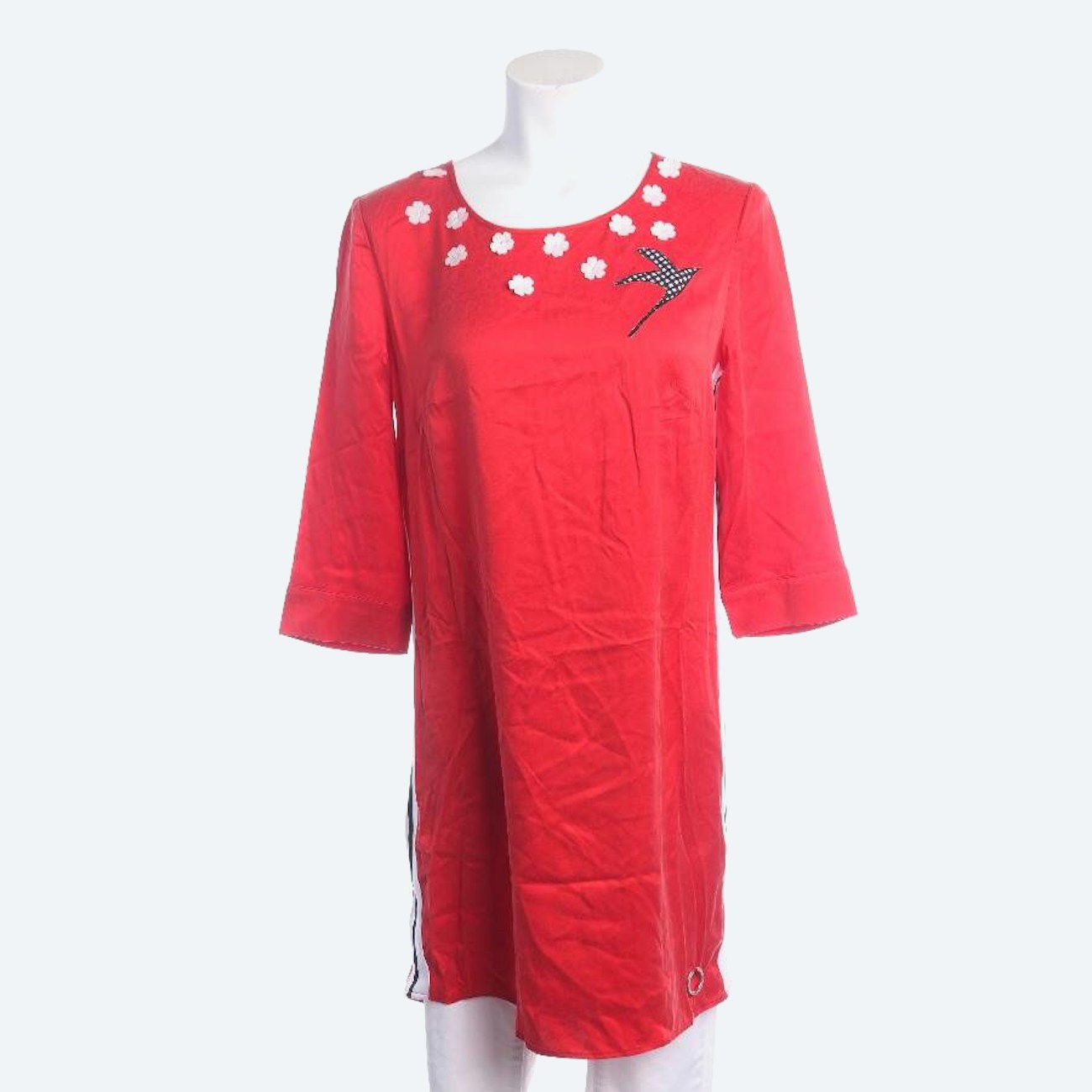 Image 1 of Silk Dress 36 Red in color Red | Vite EnVogue