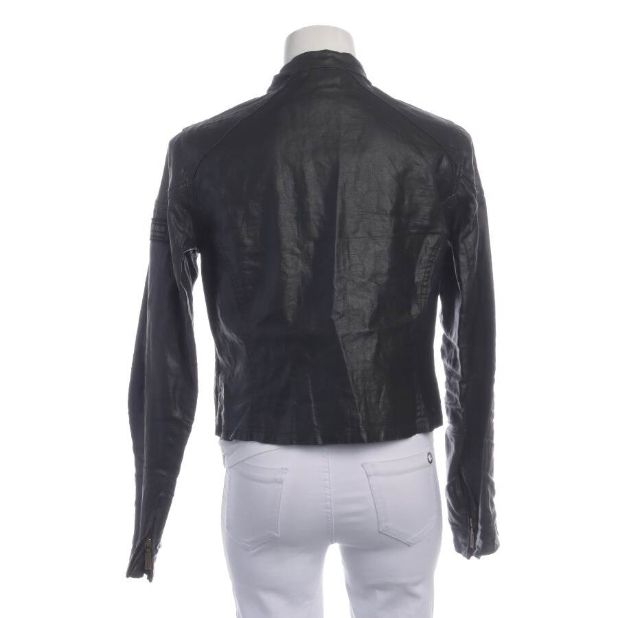 Image 2 of Linen Jacket 38 Dark Gray in color Gray | Vite EnVogue