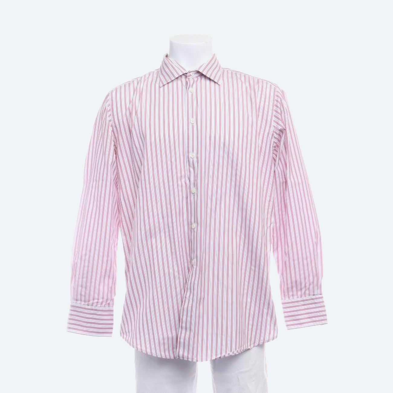 Image 1 of Casual Shirt 44 Light Pink in color Pink | Vite EnVogue