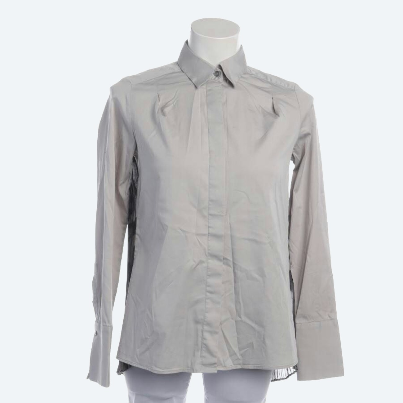 Image 1 of Shirt 34 Light Gray in color Gray | Vite EnVogue