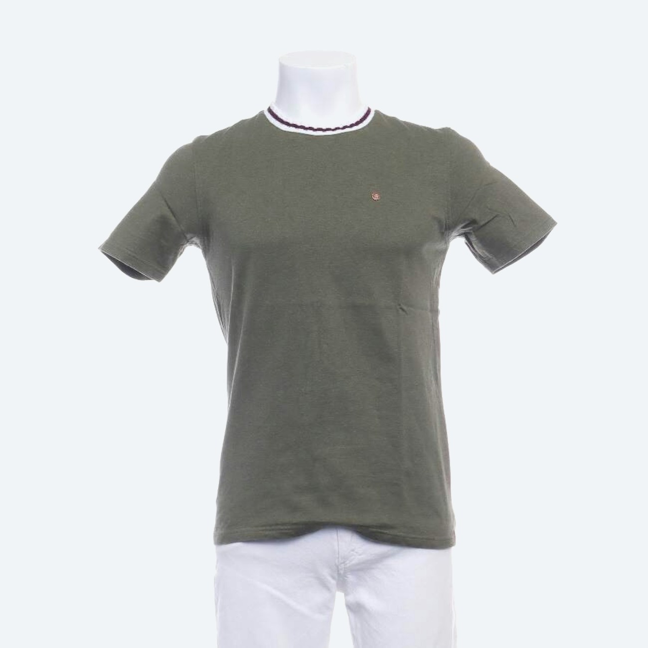 Image 1 of T-Shirt S Dark Green in color Green | Vite EnVogue